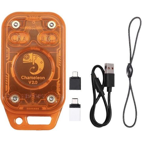 Chameleon V2.0 RFID-Chip-Lesegerät-Emulator, 125 kHz 13,56 MHz Kartendekodierung, NFC V2.0 Duplikator (1/5)