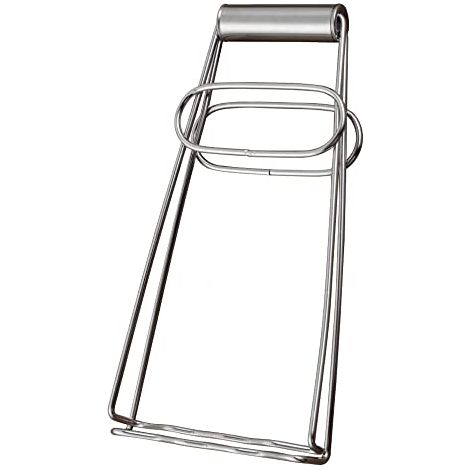 Heißwasser-Schüsselklemme aus Edelstahl, multifunktionaler Heißwasser-Schüsselhalter für Mikrowelle und Backofen, Anti-Verbrennungs-Klemme, faltbare Schüsselklemme, Küchenhelfer. (1/5)