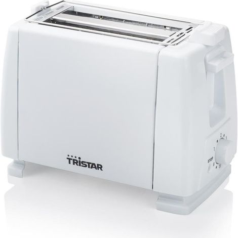 Tristar BR-1009 Grille-pain avec grille spéciale viennoisieries intégrée blanc