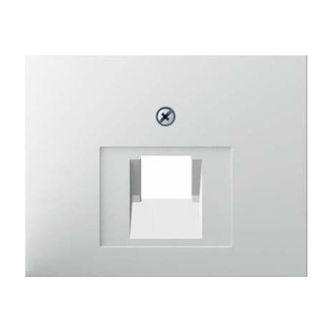 Hager Plaque centrale US blanc finition high-gloss