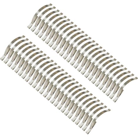 50 clips de fixation d'angle pour moustiquaire, ressort plat pour maintenir la moustiquaire. (1/5)