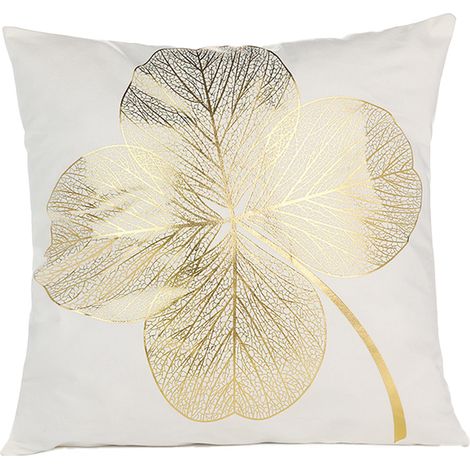 1 Housse de coussin, velours côtelé, fermeture éclair invisible, décoratif, pour canapé voiture salon (1/5)