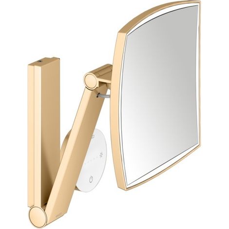 KEUCO iLookmove Miroir de soins de beauté, éclairé, angulaire,