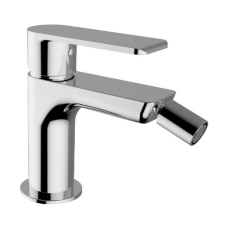 Mélangeur pour bidet en laiton chromé avec vidange automatique - Teorema XS (1/3)