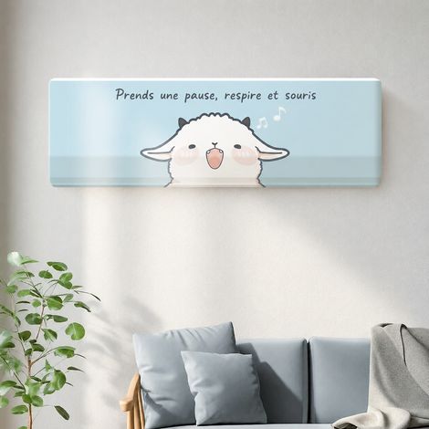 Housse de climatiseur mural en tissu Petit Mouton 3P 92x23x30cm 3p 92 23 30cm 120 g – Livraison gratuite