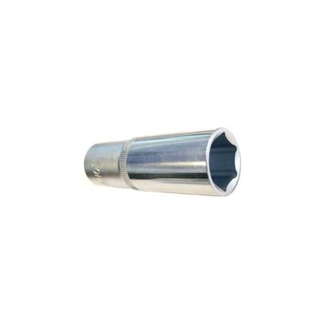Nasadka Hexagonal Jonnesway 1/2" 26mm, herramienta profesional, alta resistencia, ideal para trabajos mecánicos exigentes, fabricada en acero Cr-Mo, larga y duradera.