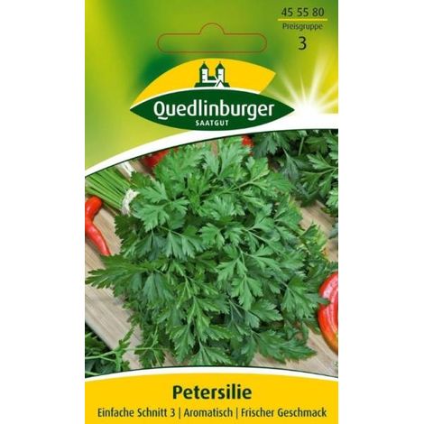 Quedlinburger Petersilie Einfache Schnitt 3 - Kräutersamen (1/2)
