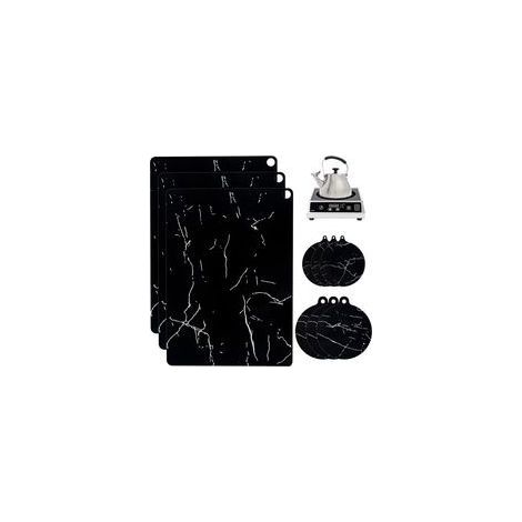 Pièces Protection Plaque Induction, Protege Plaque Induction, Protege Plaque de Cuisson, Tapis en Silicone pour Cuisine, Protection Plan de Travail Cuisine, Résistant à 230°C, Résistant aux Rayures (1/5)