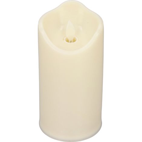 Bougie LED sans flamme, bougeoir électrique, décoration intérieure pour fêtes et mariages (grand format) (1/5)