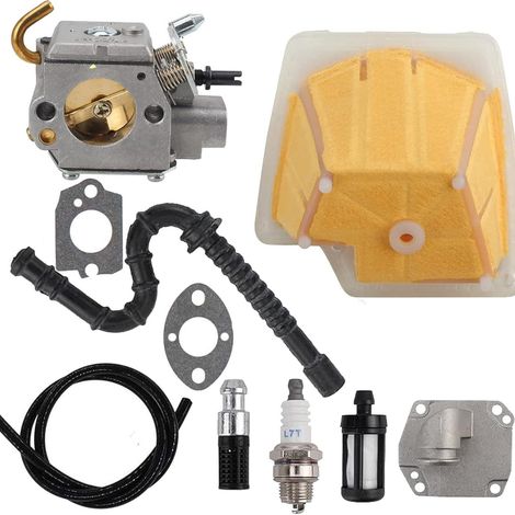 Kit carburateur, allumeur, filtre à air, durites, filtre essence compatible Stihl MS270 280, 1133 120 0607