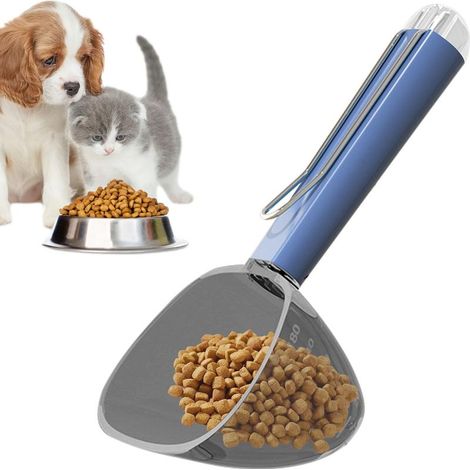 Cuillère À Nourriture Pour Chat, Cuillère À Mesurer Pour Tasse De Nourriture Pour Chien, Avec Poignée Ergonomique Pour Un Contrôle Précis Des (1/5)
