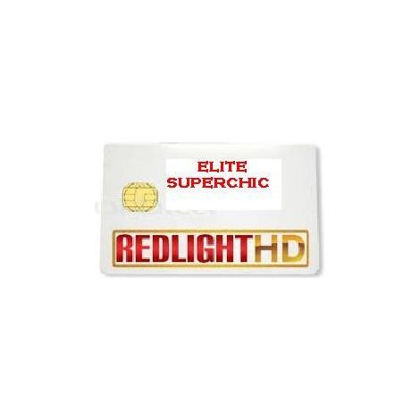 Carte Abonnement Redlight Elite Superchic 11 chaînes HD