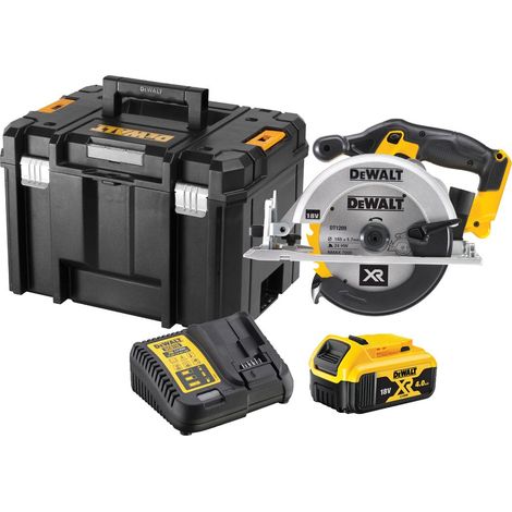 DeWalt DCS391M1 18v Heavy Duty XR Circular Saw + 1 x 4.0ah Batt, Charger + Bag (1/5)