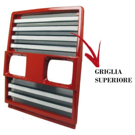 GRIGLIA SUPERIORE PER CALANDRA FIAT NEW HOLLAND SERIE ORO 100-90 100-90T (34601) (1/2)