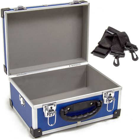 Wolf 320mm Blue Aluminium Storage Case (1/5)