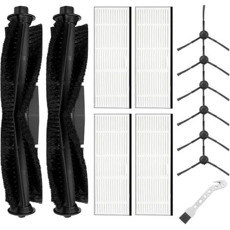 Kit d'accessoires pour Honiture Q6 Pro, pour Imou L11 Pro Max, pour Airrobo T10+, pour Laresar L6 Pro Q6 Pro, pour Ultenic T10 Elite, pour Proscenic M8 Robot Aspirateur Pièces de Rechange (1/5)