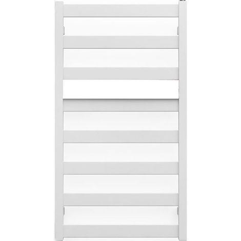 Sèche-serviette mixte blanc de 670mm de haut et 600mm de large - 320 Watt - VIV670/600KGZ8B