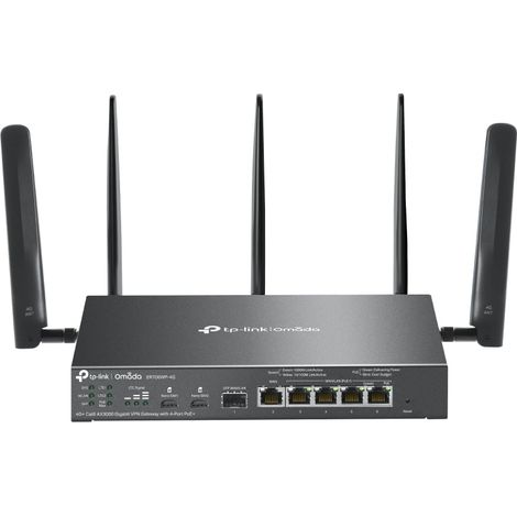 TP-Link ER706WP-4G router wireless Gigabit Ethernet Dual-band (2.4 GHz/5 GHz) Nero