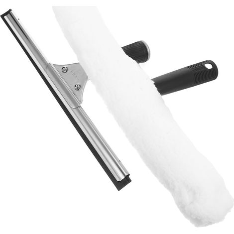Fensterabzieher und Schrubber with Weicher Burste 35cm for Autofenster and Duschglastüren (1/5)