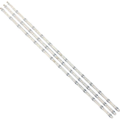 Retroiluminación LED, material de aluminio, 91,5 mm de longitud, compatible con varios modelos de TV, flujo luminoso 62, fuente de alimentación CC (1/5)