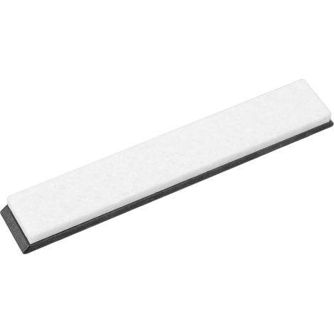 Pierre à aiguiser de cuisine en jade blanc naturel, grain 8000, pour ciseaux. (1/5)