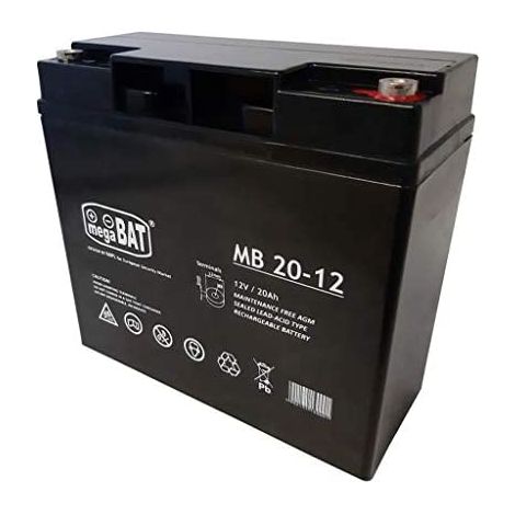 Batteria per ricambi auto 12V/20AH Capacità 12V/20AH Tensione (1/5)