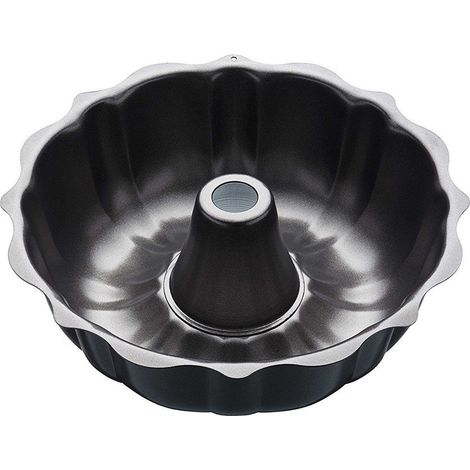 TRADE SHOP - Stampo Teglia Tortiera Per Dolce Torta Ciambella Antiaderente Rotondo 27cm - (1/2)