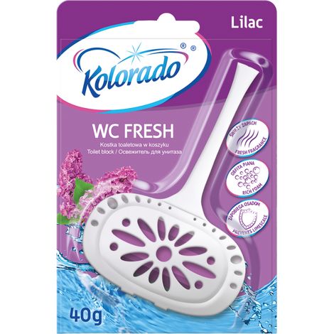 Bloc WC Kolorado Fleur de Lilas Frais 40g (1/2)