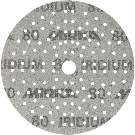 Haftschleifscheibe  IRIDIUM  Grip  121L  150mm  K.80  f.HO/Metall/Lack/Ku. (1/2)
