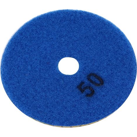 Lot de 7 disques de polissage diamantés humides de 100 mm pour granit, marbre et béton (4 pouces). (1/5)