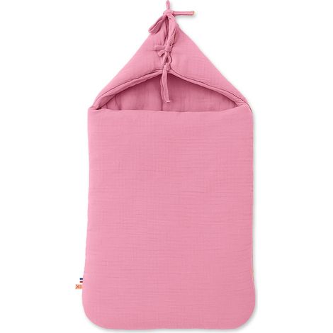 Nid d'ange bébé de la naissance à 6 mois en coton biologique TOG 2 rose - 75 x 40 cm - PANGIVO (1/5)