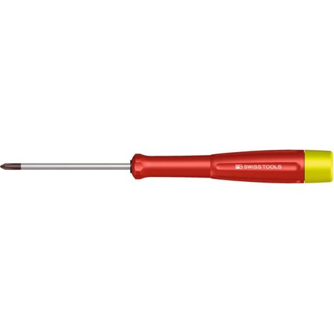 PB Swiss Tools Elektronik-Schraubendreher, für Phillips, Kreuzschlitzgröße 00 (1/2)