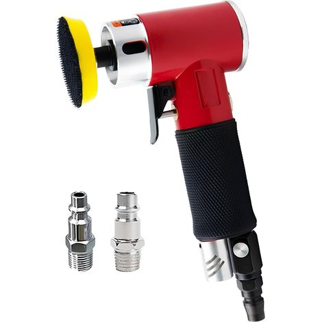 Ponceuse pneumatique de polissage 1/2/3" pour métal, bois et technologie concentrique excentrique (1/5)
