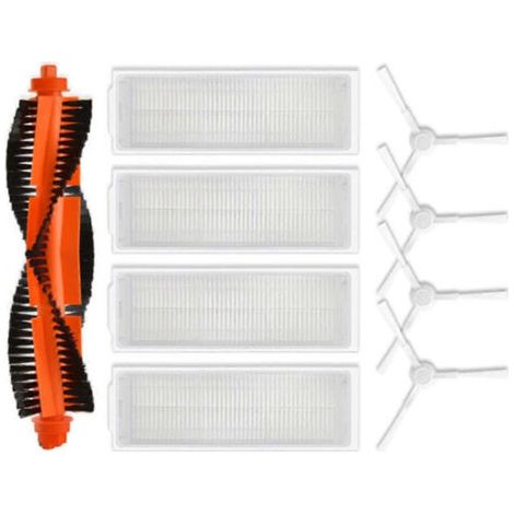 BARKBUSTERS pièces de rechange pour aspirateur robot Xiaomi S10 et S12 : brosse principale latérale B106GL.