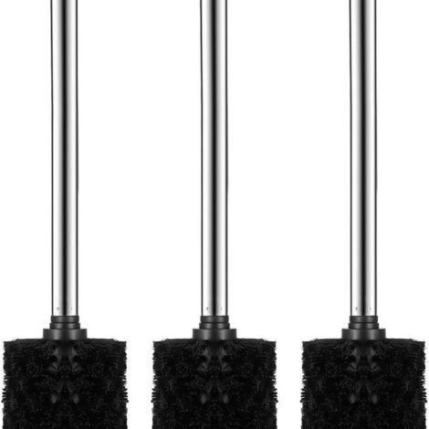 Brosse de toilette haut de gamme - antirouille, hygiénique, en acier inoxydable-AquaForge (1/5)