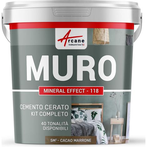 Kit microcemento per muri - 5 m² Marrone Cacao - ARCANE INDUSTRIES (1/5)