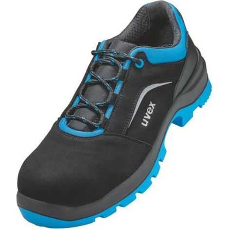 uvex Halbschuhe 2 xenova S2 schwarz blau Weite 11 Gr. 35 (1/3)
