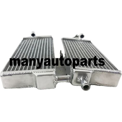 Radiador de aluminio, tamaño del núcleo izquierdo 290 mm x 128 mm x 32 mm, tamaño sobredimensionado 368 mm x 155 mm x 104 mm, compatible con TM Racing 250/300, aumenta la refrigeración en un 40%, cons (1/5)