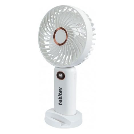 VENTILADOR DE MANO USB HABITEX BLANCO -