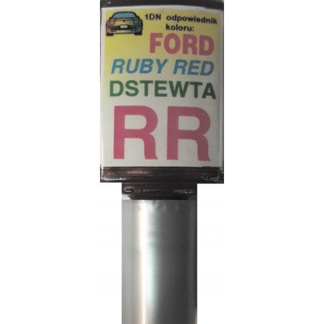 Kit di riparazione graffi per vernice auto Ford Ruby Red RR 10 ml Arasystem (1/5)