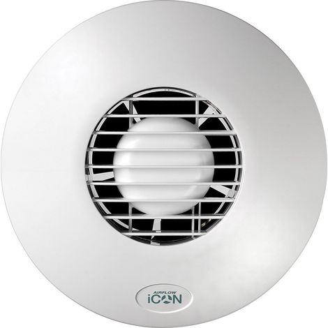 Airflow iCON60 - Hotte circulaire aspirante pour grande salle de bain, buanderie et cuisine (1/5)