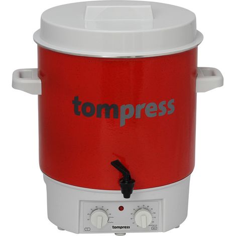Stérilisateur émaillé électrique avec minuterie et robinet Tom Press (1/5)