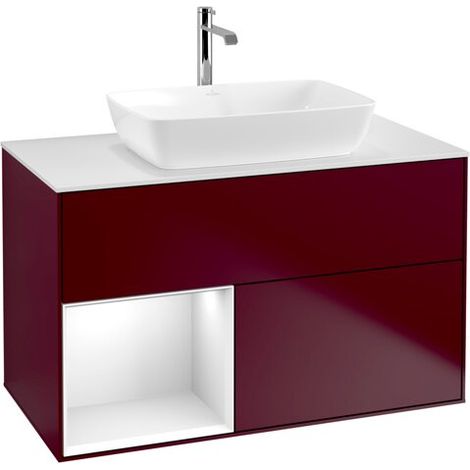 Villeroy & Boch G771GFHB Armoire sous lavabo Finion G77 (1/2)