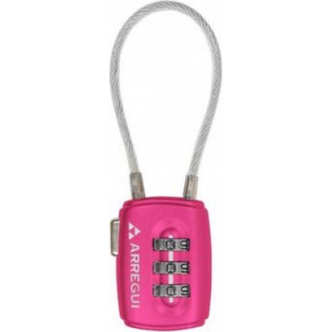 CANDADO COMBINACION FLEXI ROSA - 30 MM (1/2)