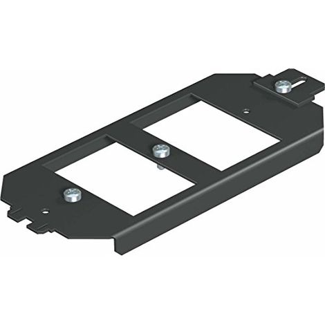 OBO-BETTERMANN SIST. CANALIZ. SOL  SUPPORT POUR PLAQUE MTU2 165 X 76 X 12 ST FS NOIR 7407836