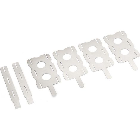 Compatible avec les accessoires de bloc-batterie Makita 15 cellules nickelées, un jeu de quatre grands connecteurs de batterie et deux petits connecteurs de batterie. (1/2)