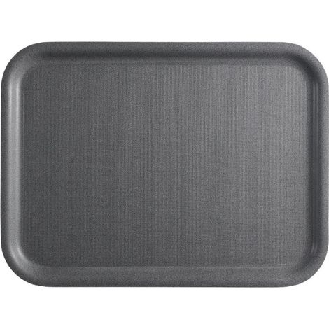 Plateau surface antidérapante Mykonos anthracite - 34 x 46 x 14 mm - CAMBRO