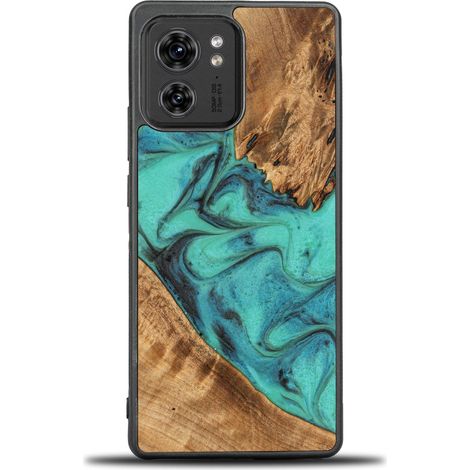 Bewood Einzigartige Hülle für Motorola Edge 40 - Türkis (1/2)