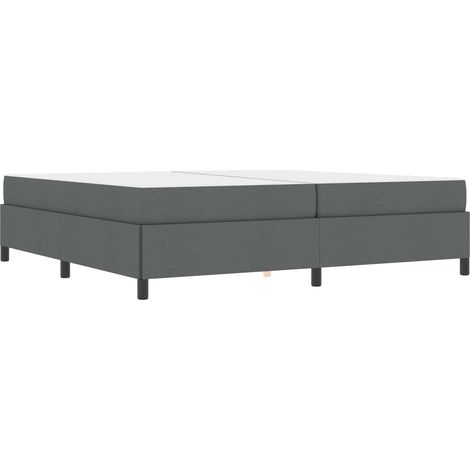Maison Exclusive - Cama tipo Box Spring con colchón Gris oscuro 2 (1/5)