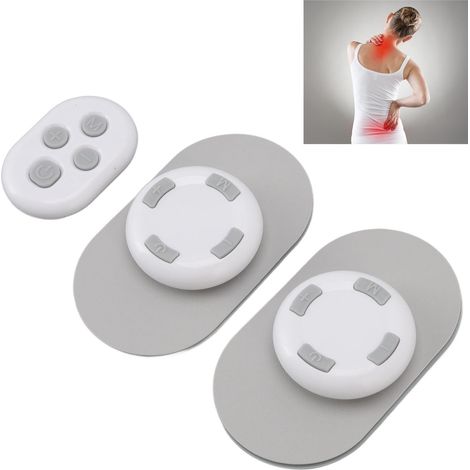 Mini masseur sans fil, masseur de cou intelligent, patch de massage magique multi-zones, masseur méridien à vibrations électriques (1/5)